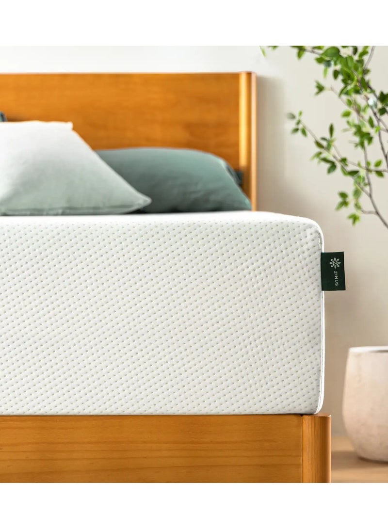 Zinus 30cm Green Tea Memory Foam Mattress | Queen Size | Medium-Firm Support | Fiberglass-Free | Zoned Pressure Relief | OEKO-TEX®| CertiPUR-US® Certified | Mattress in a Box | 160W×200L×30H CM - Image 4